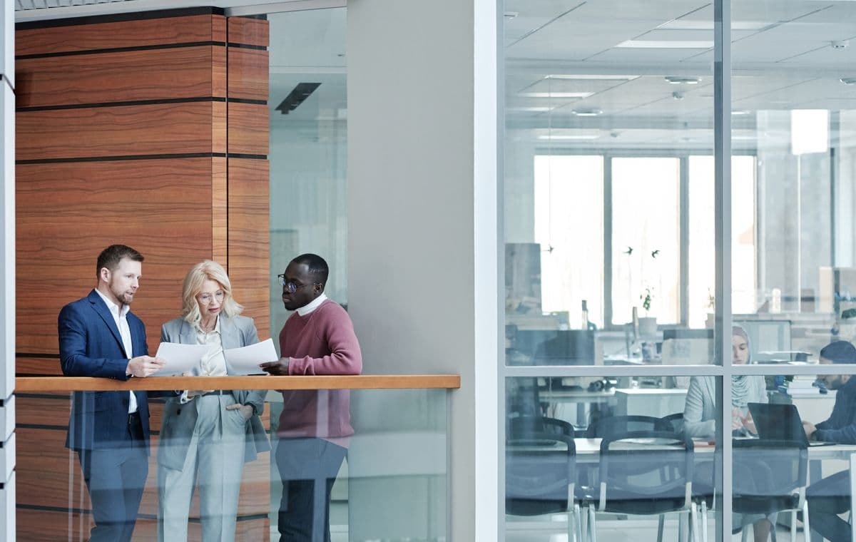 Professional services firm office interior